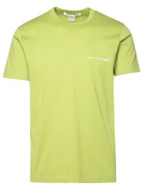 Comme Des Garçons Shirt    Comme Des Garçons Shirt Green Cotton T Shirt