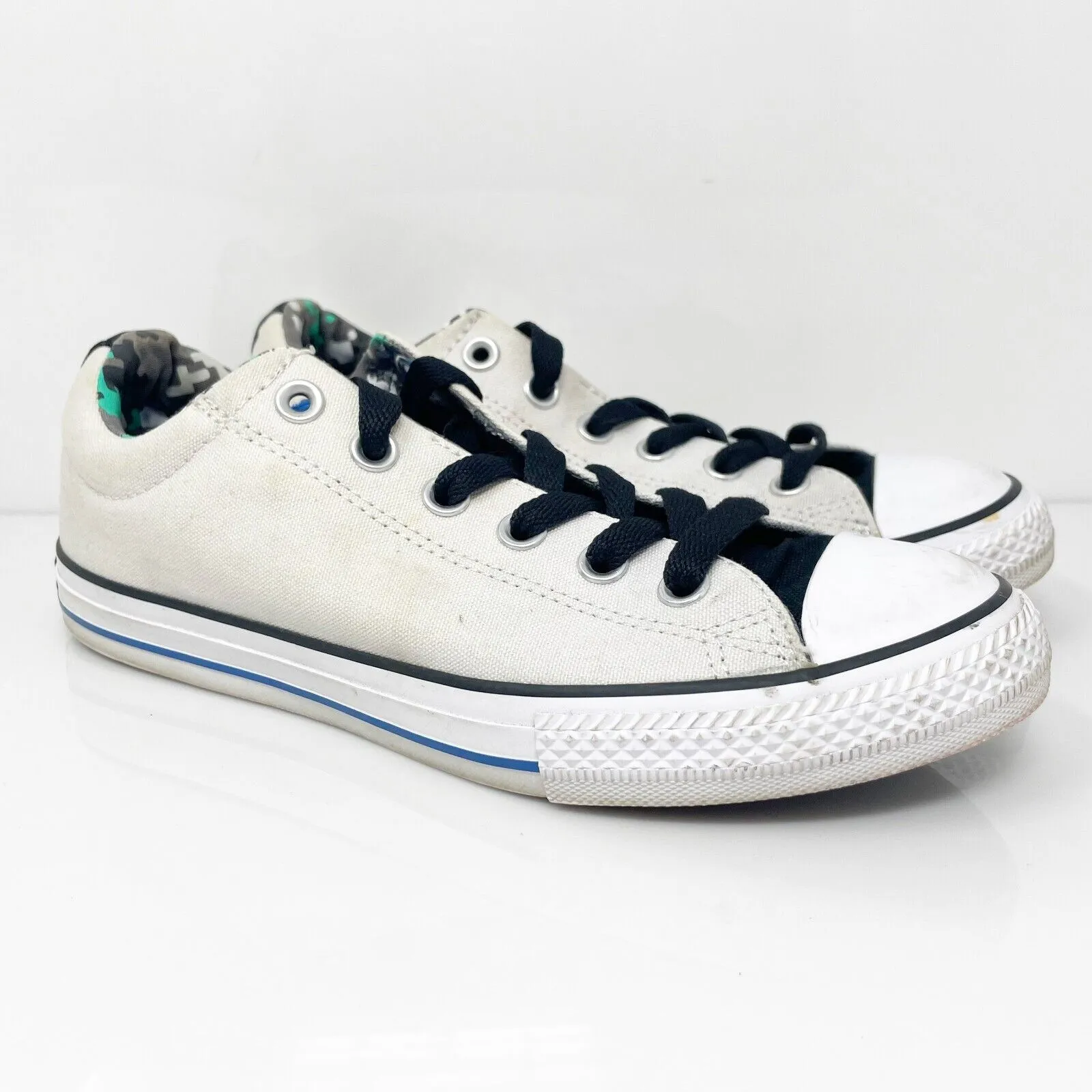 Converse Boys Chuck Taylor All Star 656033F White Casual Shoes Sneakers Size 5