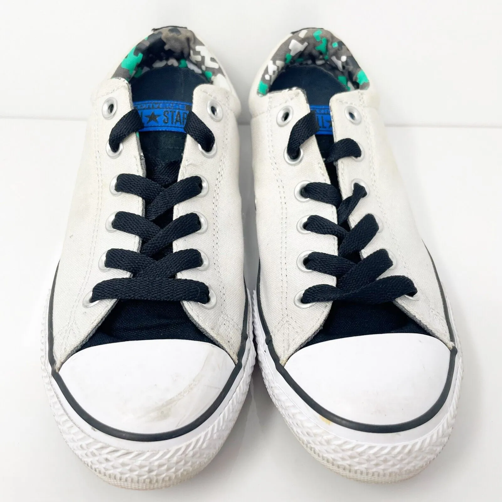 Converse Boys Chuck Taylor All Star 656033F White Casual Shoes Sneakers Size 5