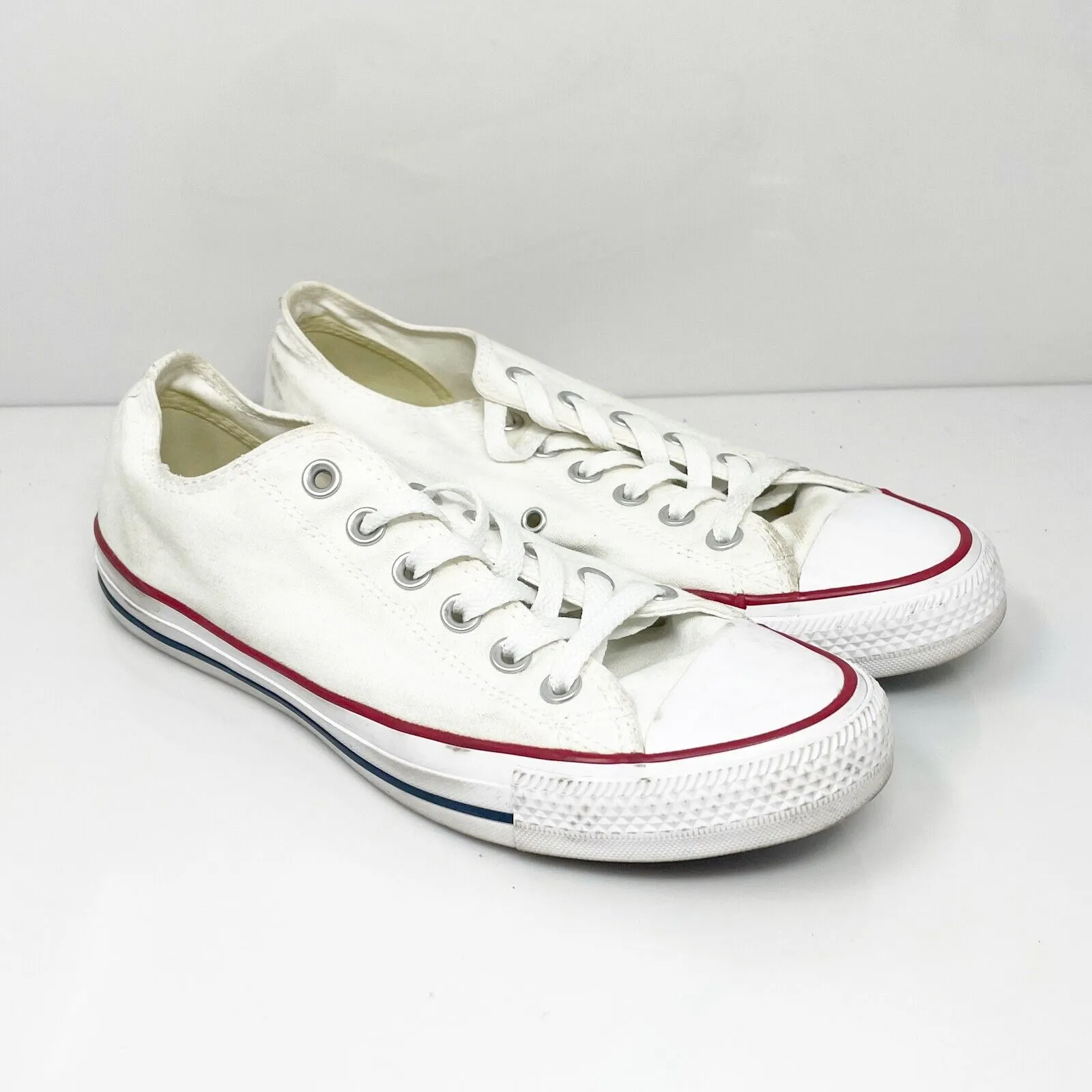 Converse Womens Chuck Taylor All Star W7652 White Casual Shoes Sneakers Size 8