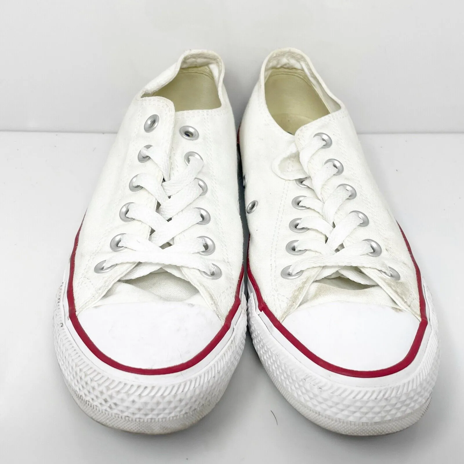 Converse Womens Chuck Taylor All Star W7652 White Casual Shoes Sneakers Size 8