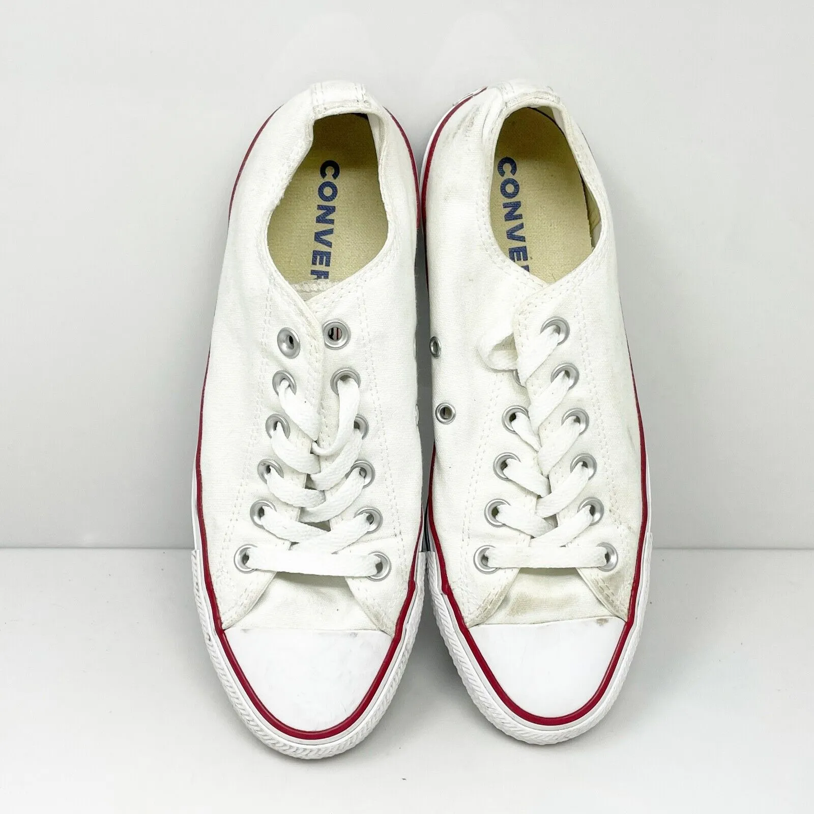 Converse Womens Chuck Taylor All Star W7652 White Casual Shoes Sneakers Size 8