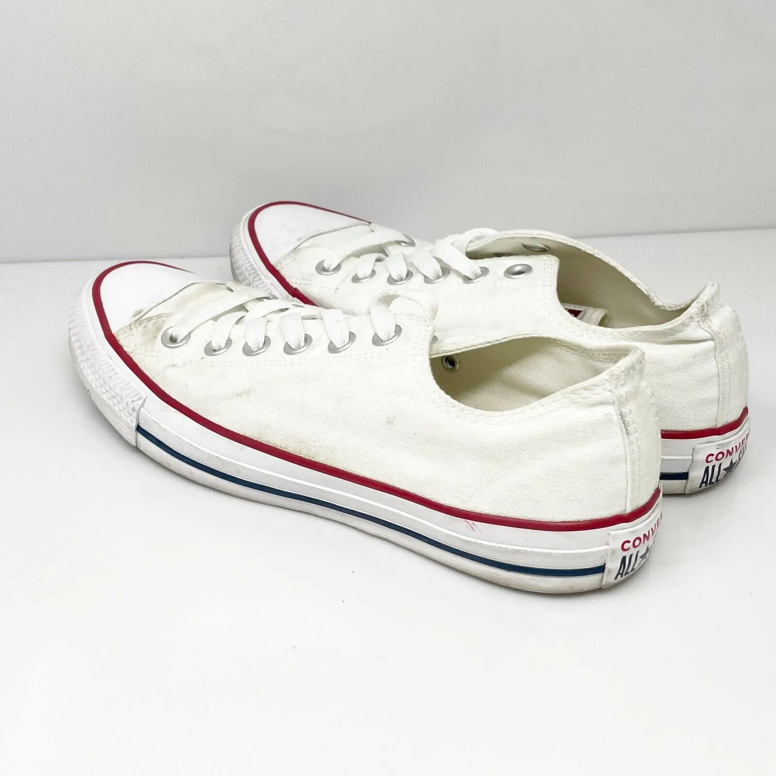 Converse Womens Chuck Taylor All Star W7652 White Casual Shoes Sneakers Size 8