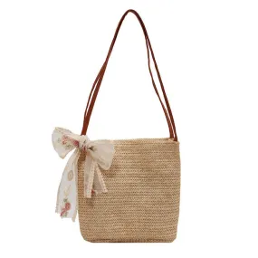 Cottagecore Straw Bag