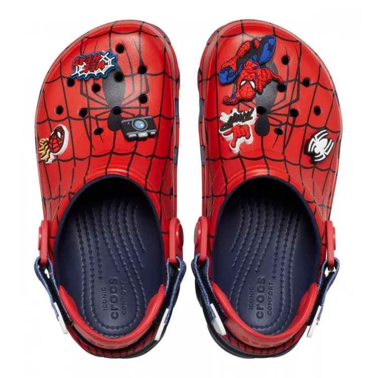 Crocs 208786 Kid's Spiderman All-Terrain Blue Clog