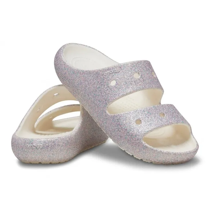 Crocs 209705 Kid's Classic Glitter Sandal 2 Glitter