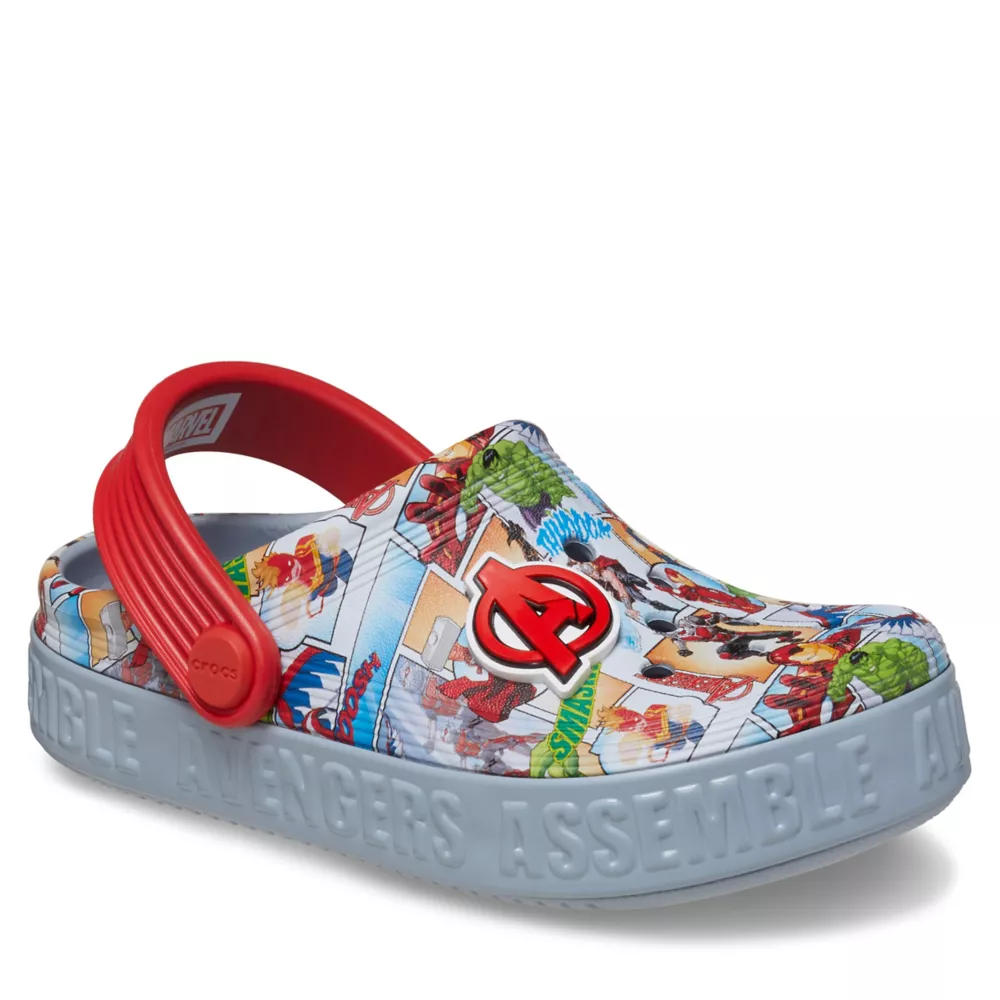 CROCS  BOYS LITTLE-BIG KID AVENGERS OFF COURT CLOG