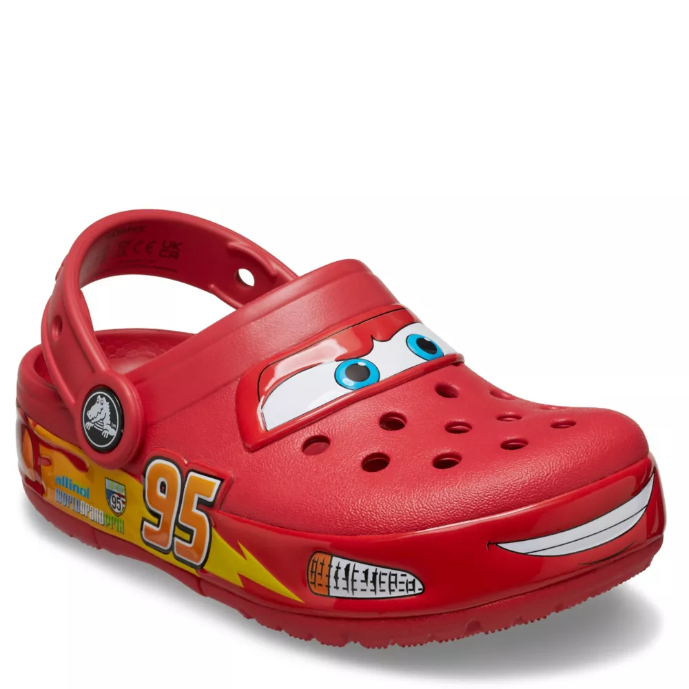 CROCS  BOYS LITTLE KID CARS LIGHTNING MCQUEEN CLASSIC CLOG