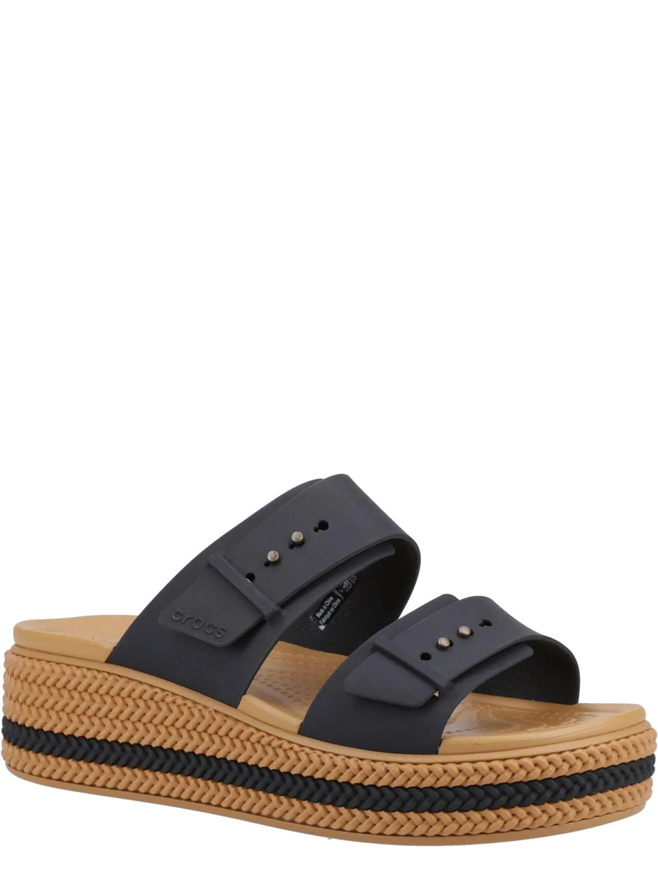 Crocs Brooklyn Buckle Footwear - Black