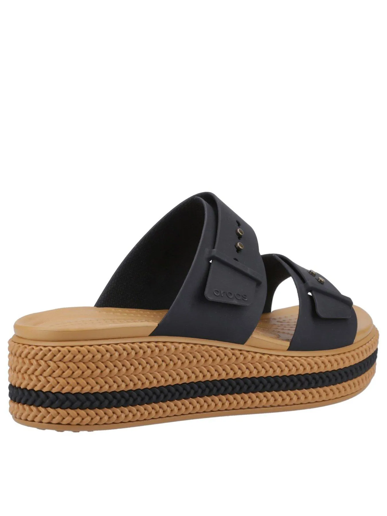 Crocs Brooklyn Buckle Footwear - Black