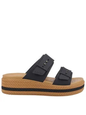 Crocs Brooklyn Buckle Footwear - Black