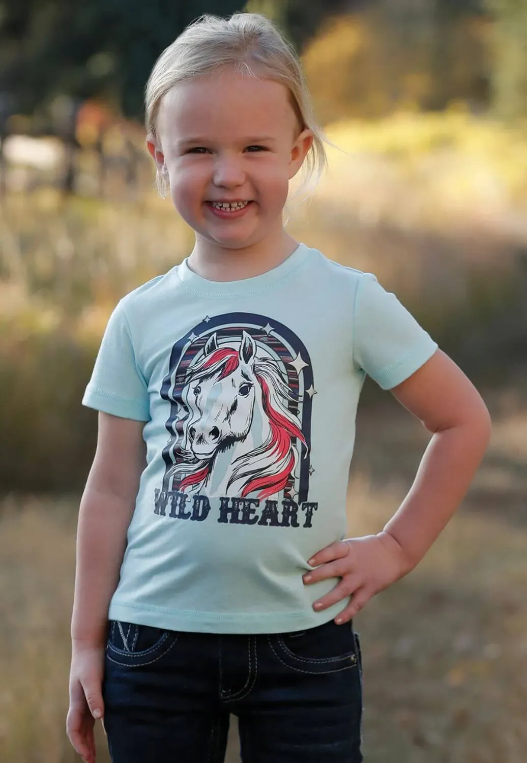 Cruel Girl Toddler Girls Wild Heart T-Shirt