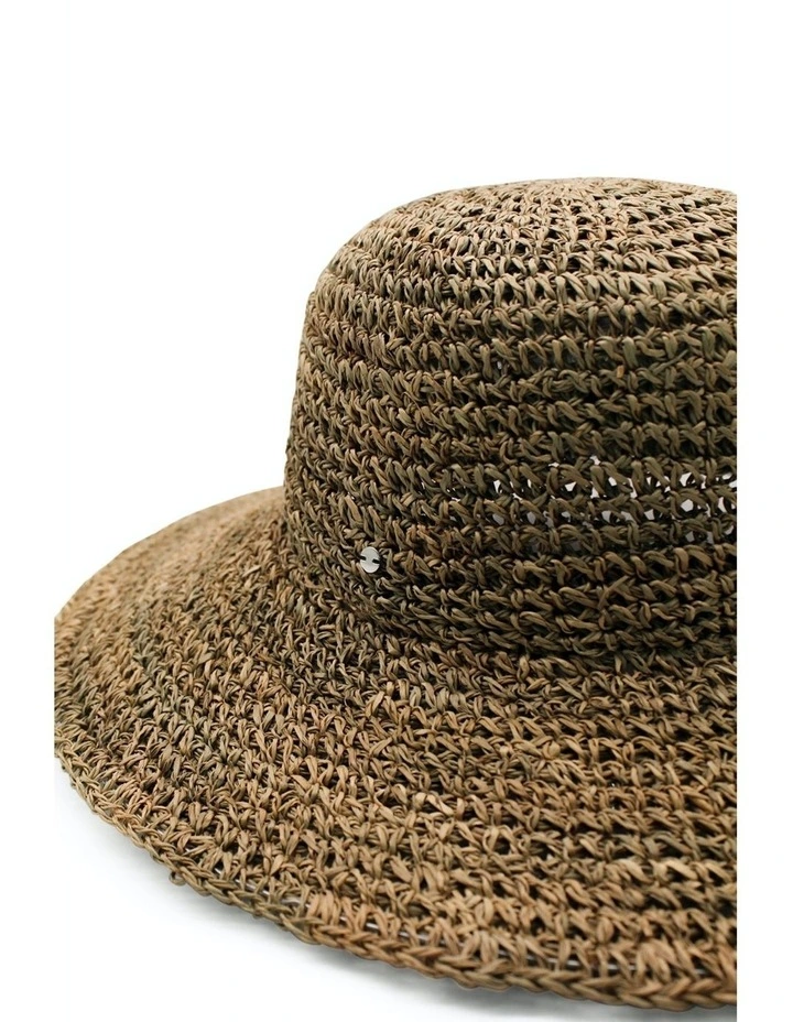 Cue Floppy Hat in Seagrass