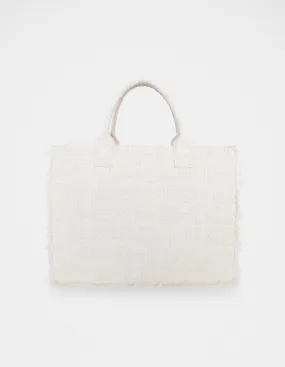 D-Luxe Scattered Logo Tote Bag