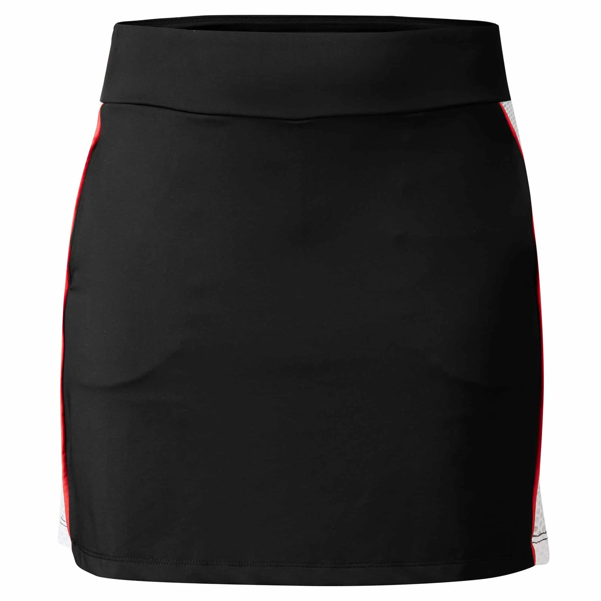 Black Ladies Golf Skort 45cm