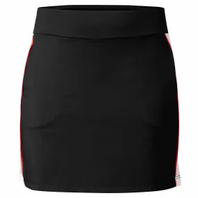 Black Ladies Golf Skort 45cm