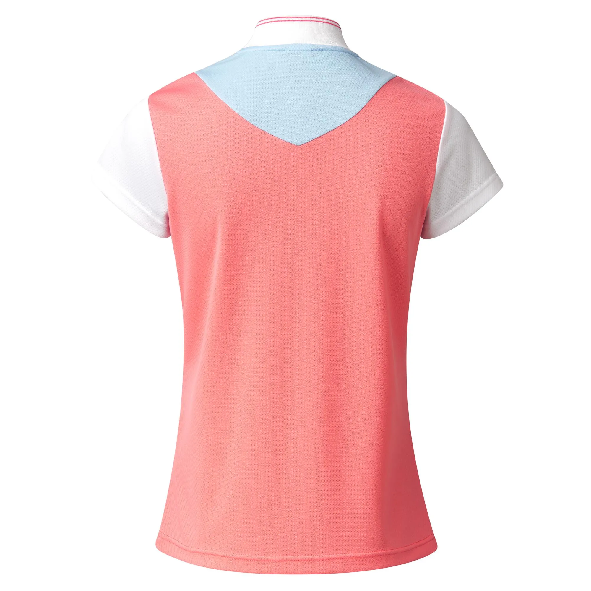 Coral Ladies Golf Polo Shirt