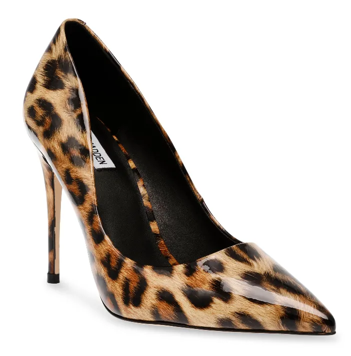 LEOPARD PATENT Heel