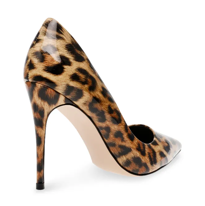 LEOPARD PATENT Heel