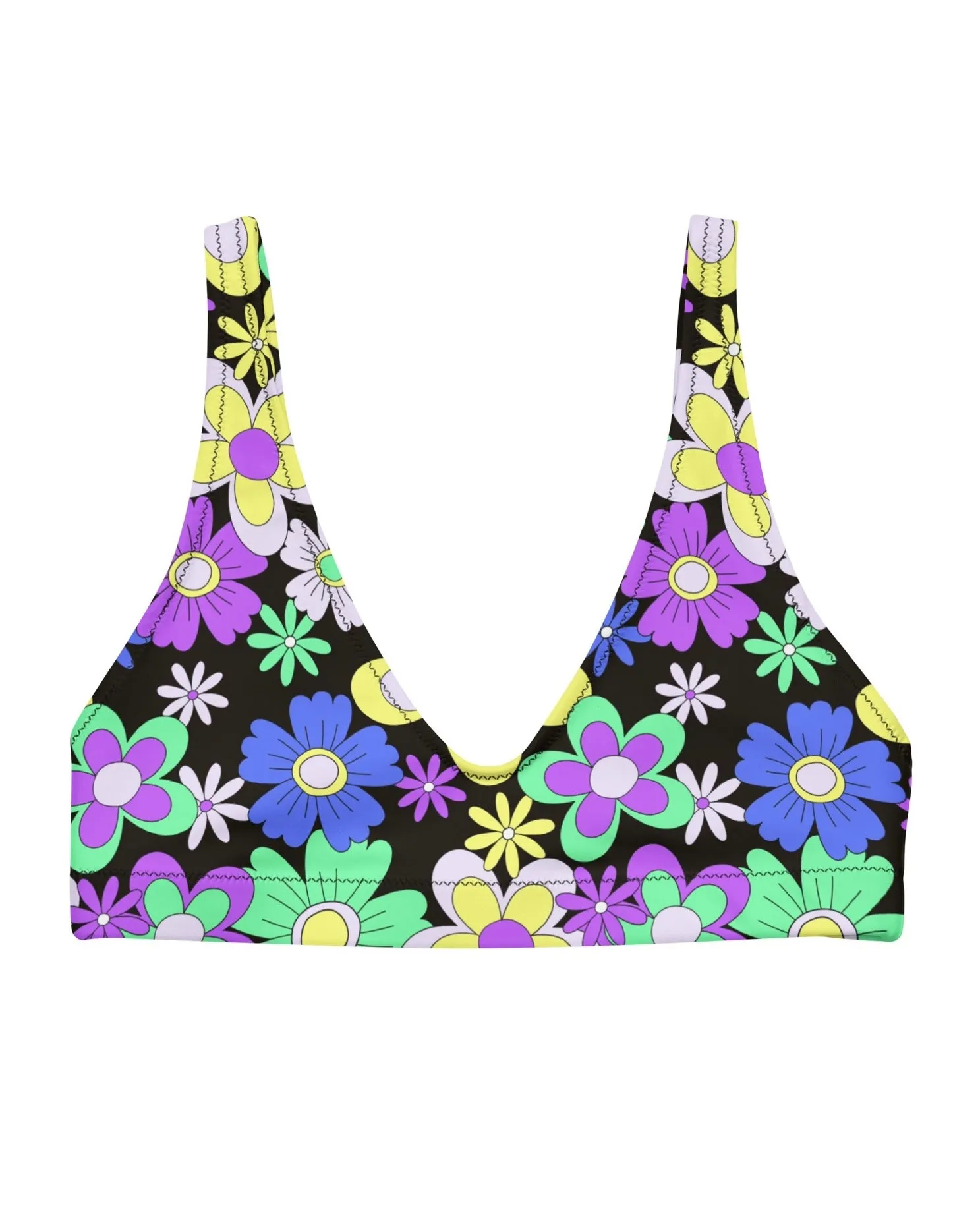 Daisy Print Bralette