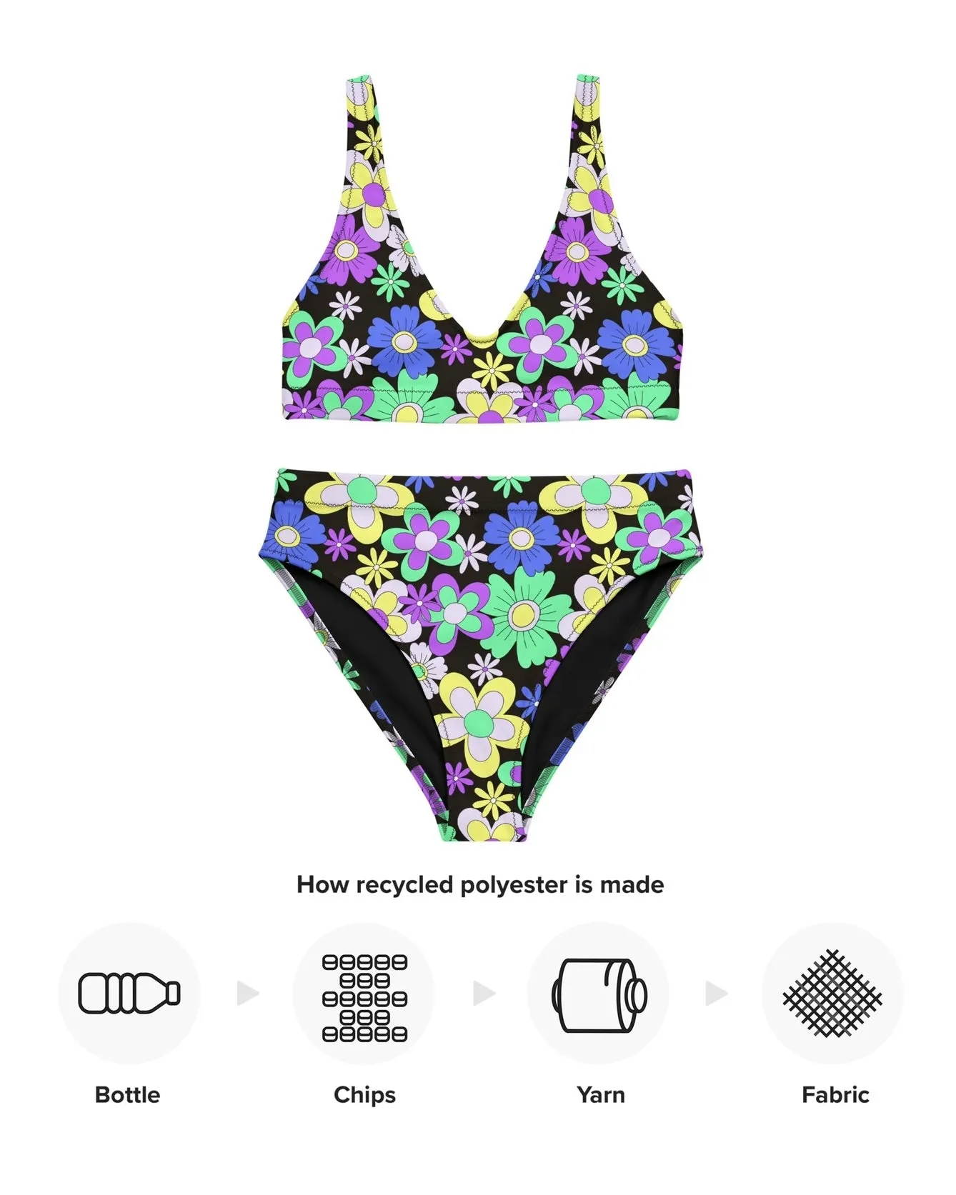 Daisy Print Bralette