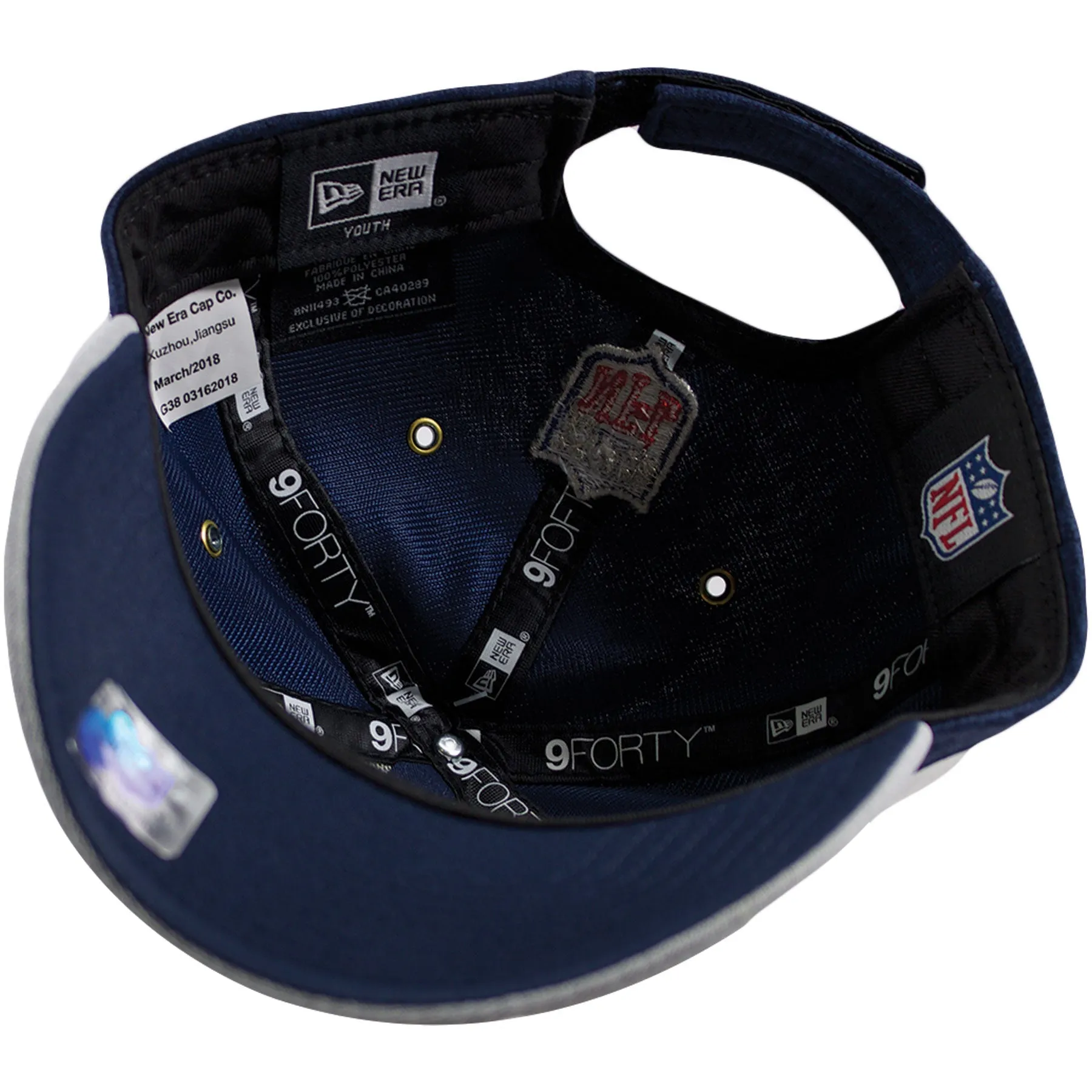 Dallas Cowboys Youth Dad Hat - On Field 9Twenty Sideline