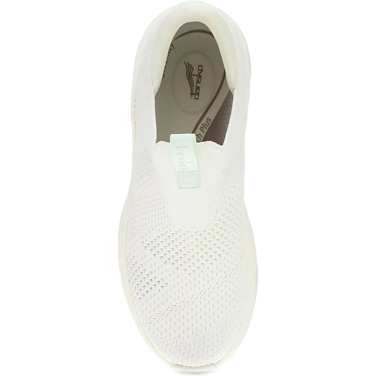 Dansko PEP White Knit Sneakers