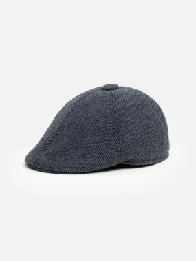 Dark Grey Flat Cap - FAC23-058