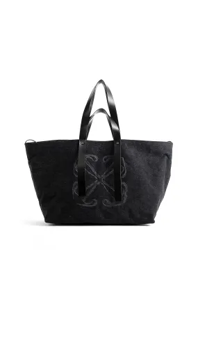 Large Denim Day Bag Black