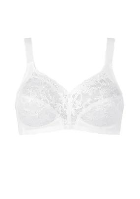 White Non-Wired Bra - Delicate Doreen