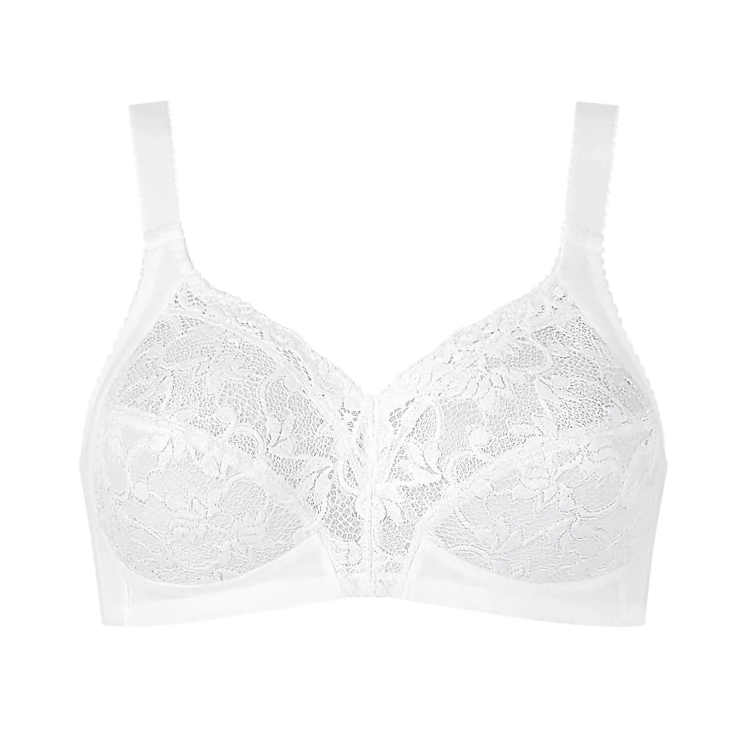 White Non-Wired Bra - Delicate Doreen