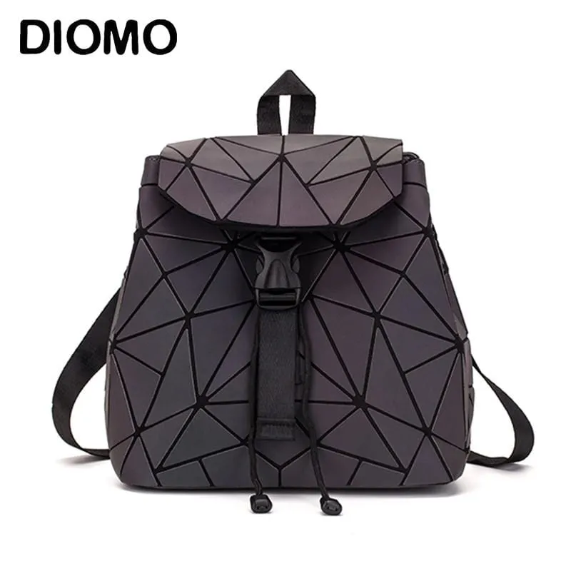 Holographic Sequin Small Backpack for Teenage Girls