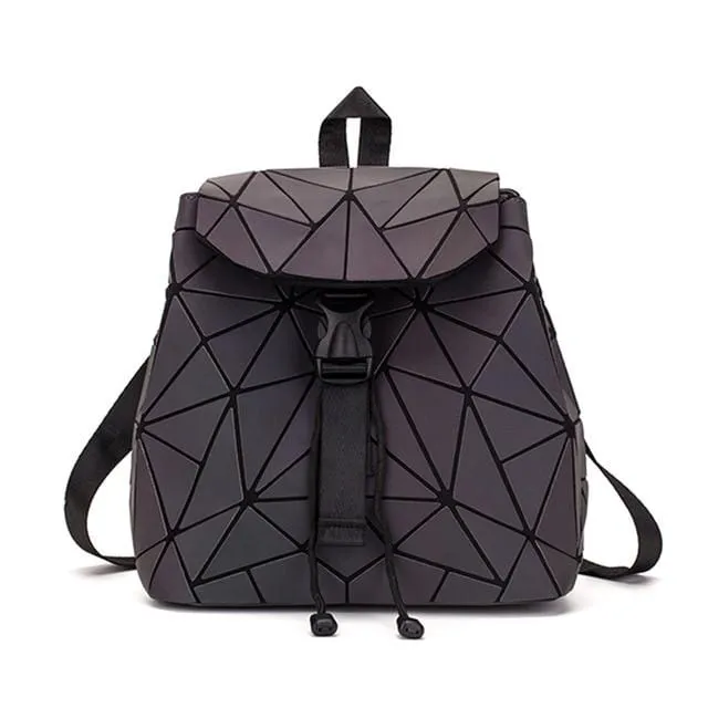 Holographic Sequin Small Backpack for Teenage Girls