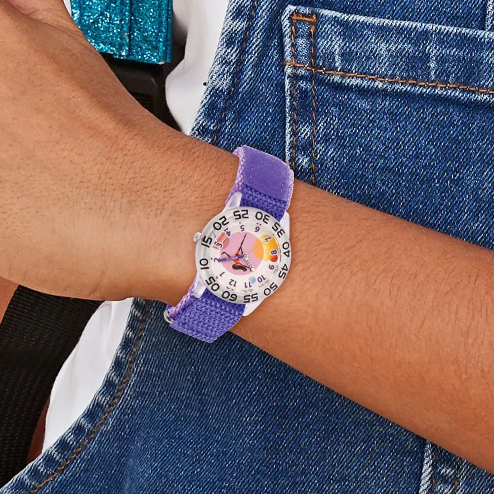 Disney Incredibles 2 Time Teacher Watch Purple Nylon - Daughter Boys