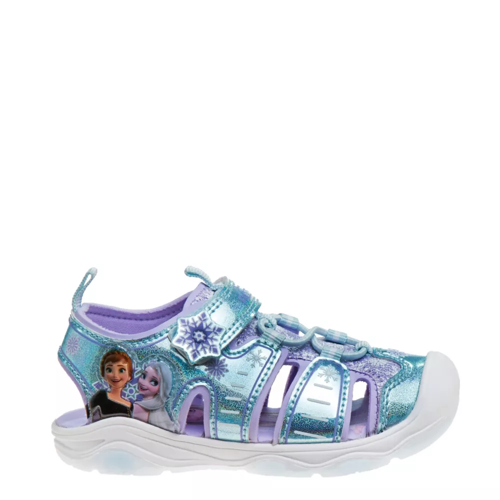 DISNEY  GIRLS TODDLER-LITTLE KID FROZEN CLOSED TOE SANDAL