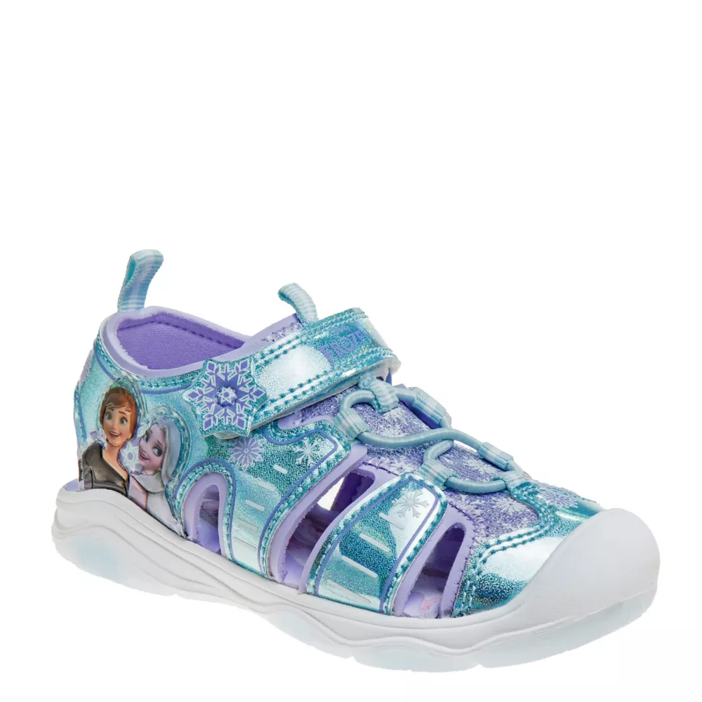 DISNEY  GIRLS TODDLER-LITTLE KID FROZEN CLOSED TOE SANDAL