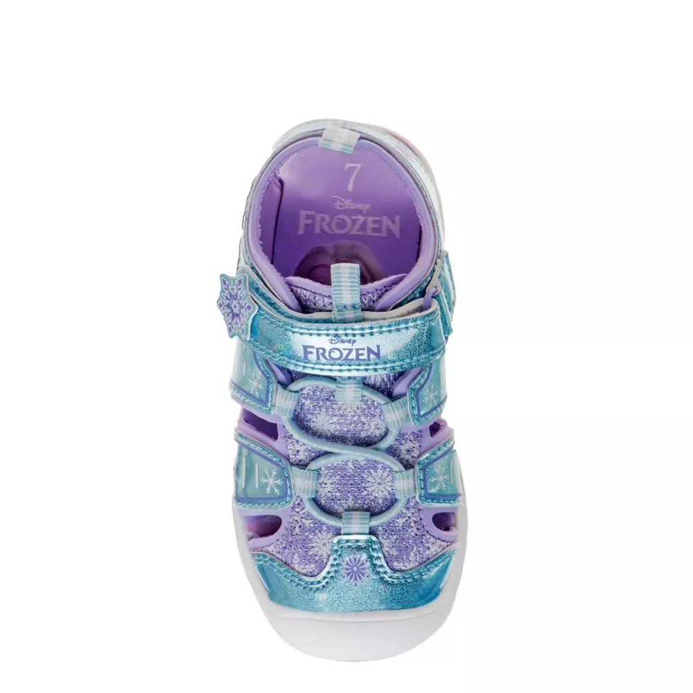 DISNEY  GIRLS TODDLER-LITTLE KID FROZEN CLOSED TOE SANDAL