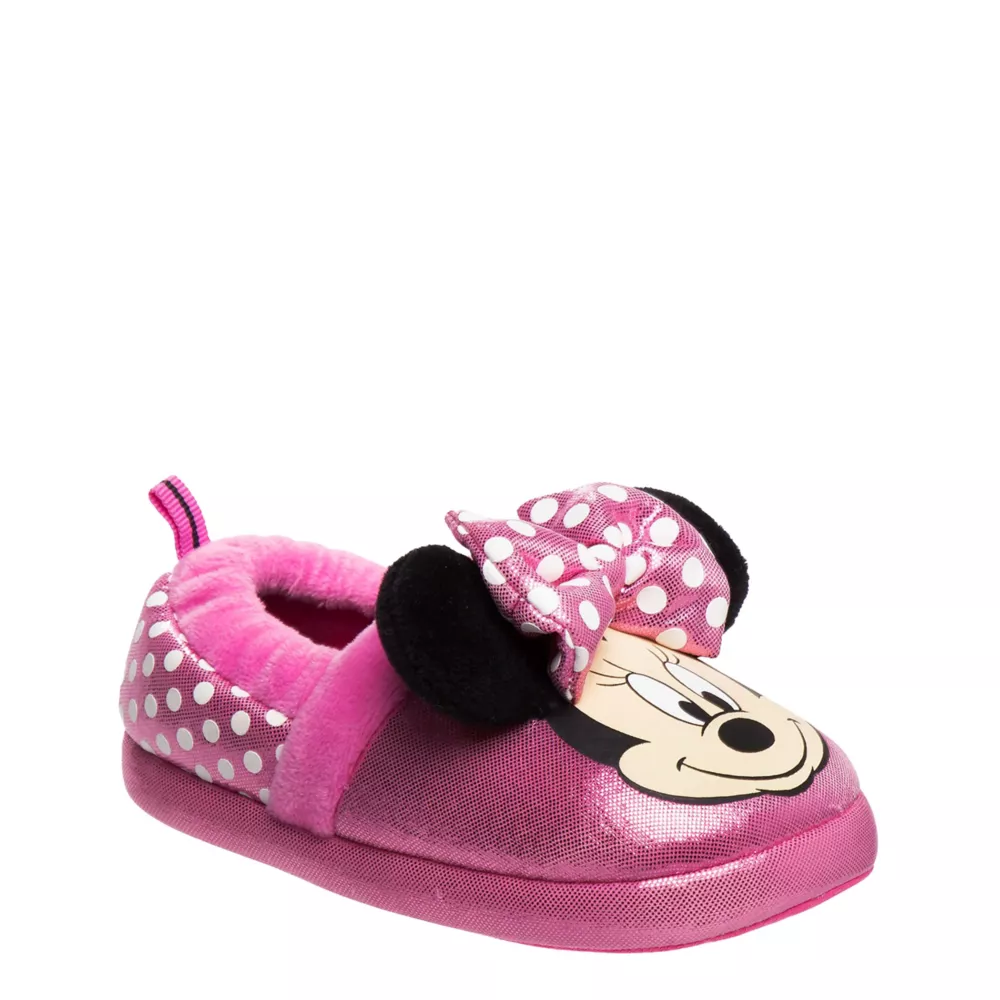 DISNEY  GIRLS TODDLER-LITTLE KID MINNIE SLIPPER