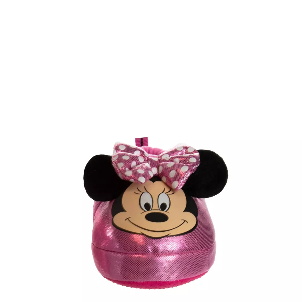 DISNEY  GIRLS TODDLER-LITTLE KID MINNIE SLIPPER