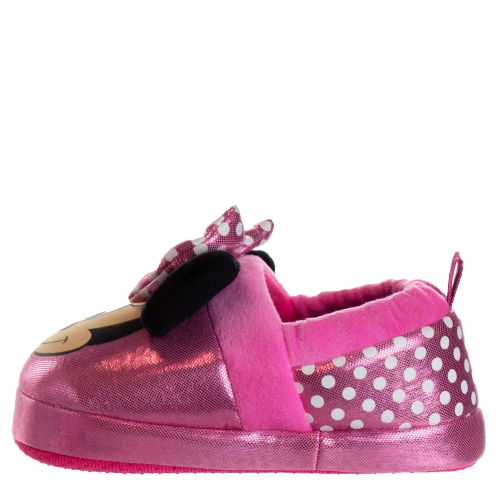 DISNEY  GIRLS TODDLER-LITTLE KID MINNIE SLIPPER