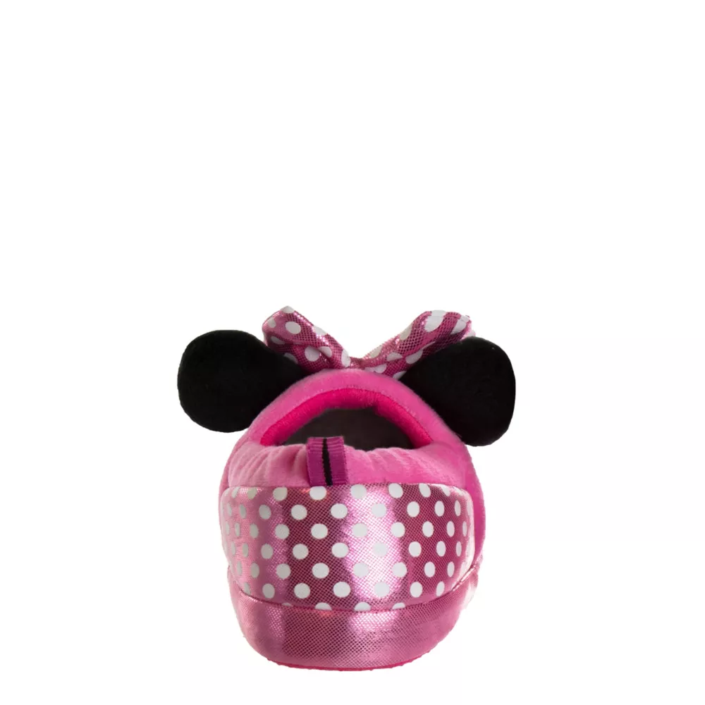 DISNEY  GIRLS TODDLER-LITTLE KID MINNIE SLIPPER