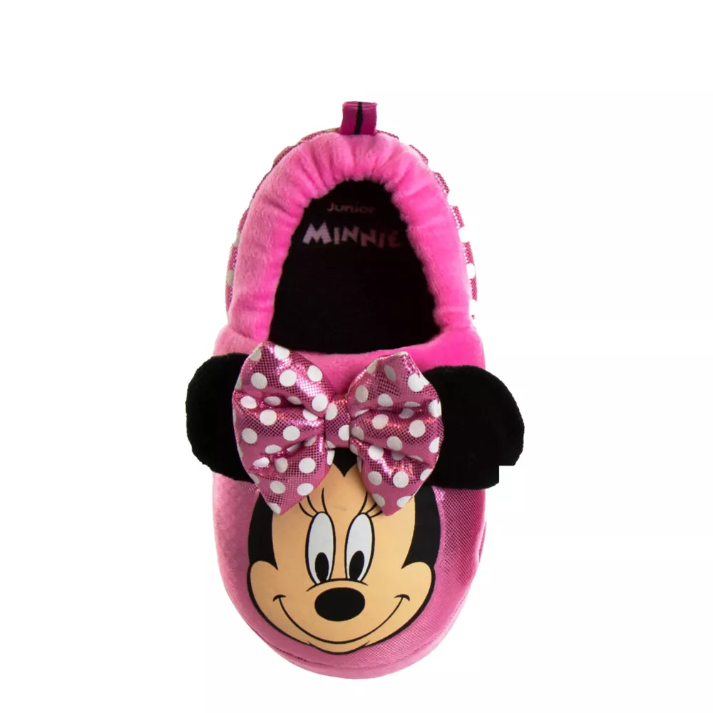 DISNEY  GIRLS TODDLER-LITTLE KID MINNIE SLIPPER