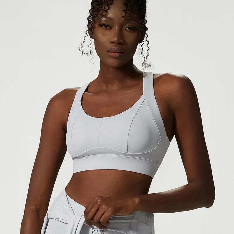 DOINA SPORTS BRA TOP ICE GREY