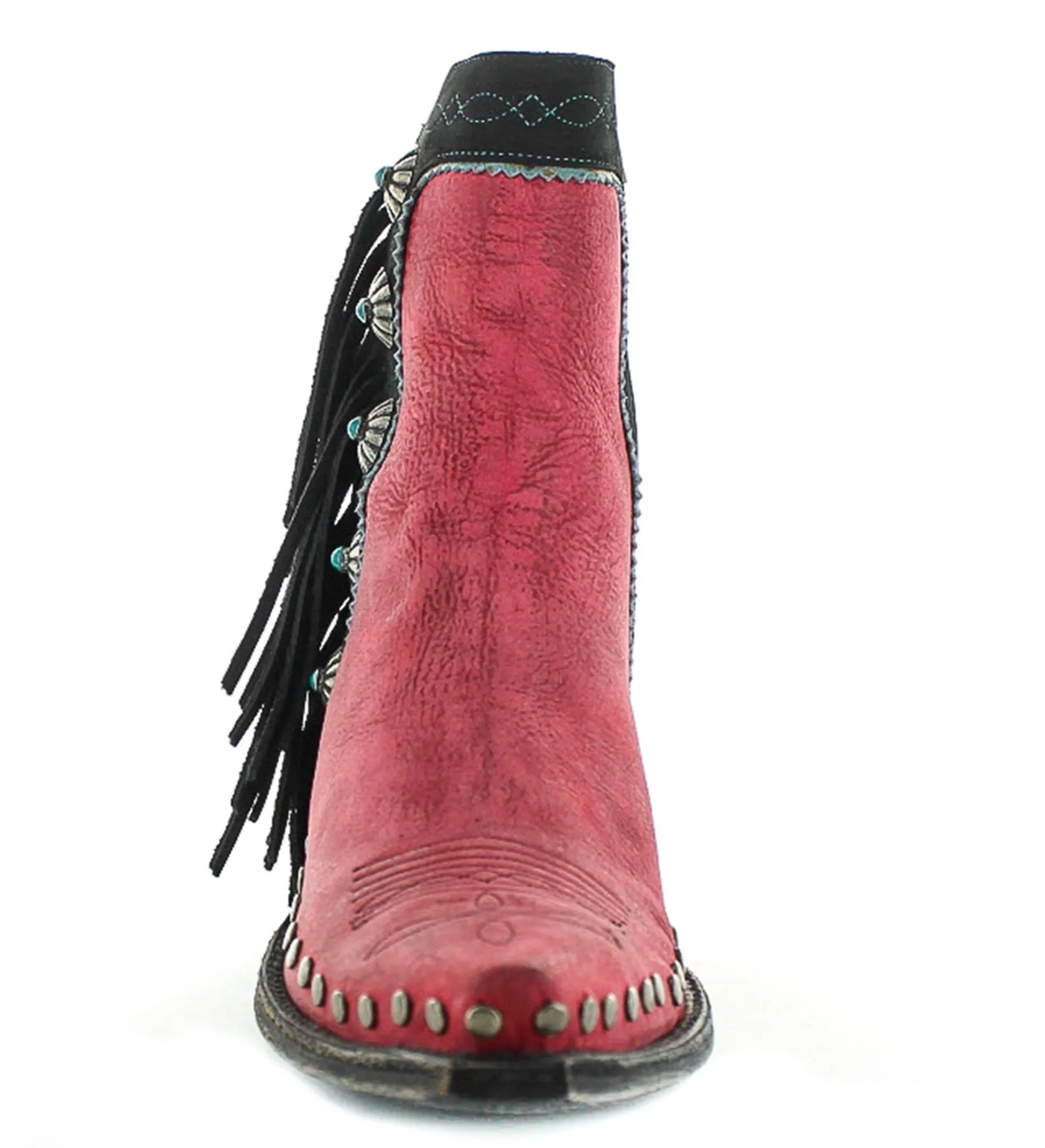 Double D by Old Gringo Apache Youth Red Boots