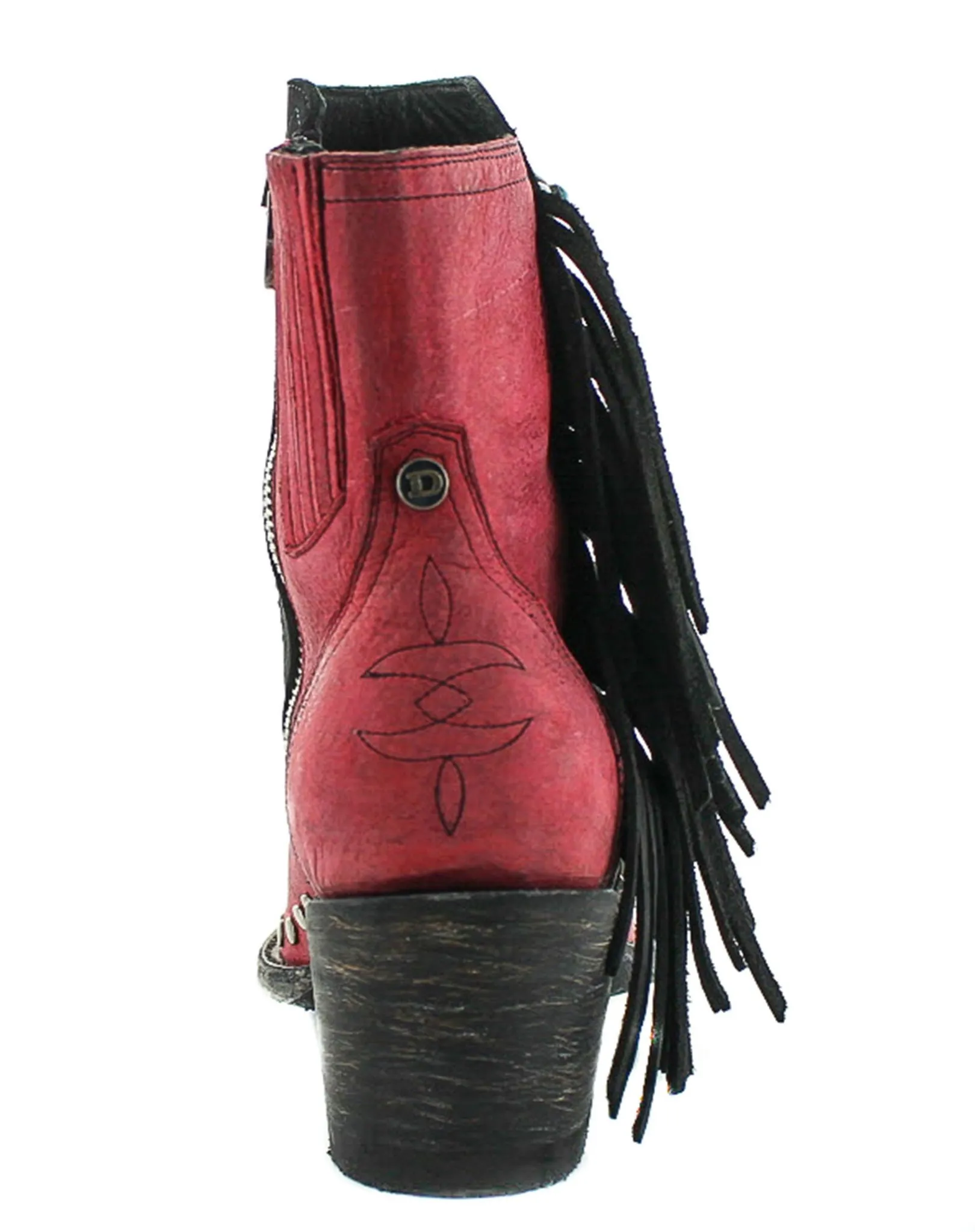 Double D by Old Gringo Apache Youth Red Boots