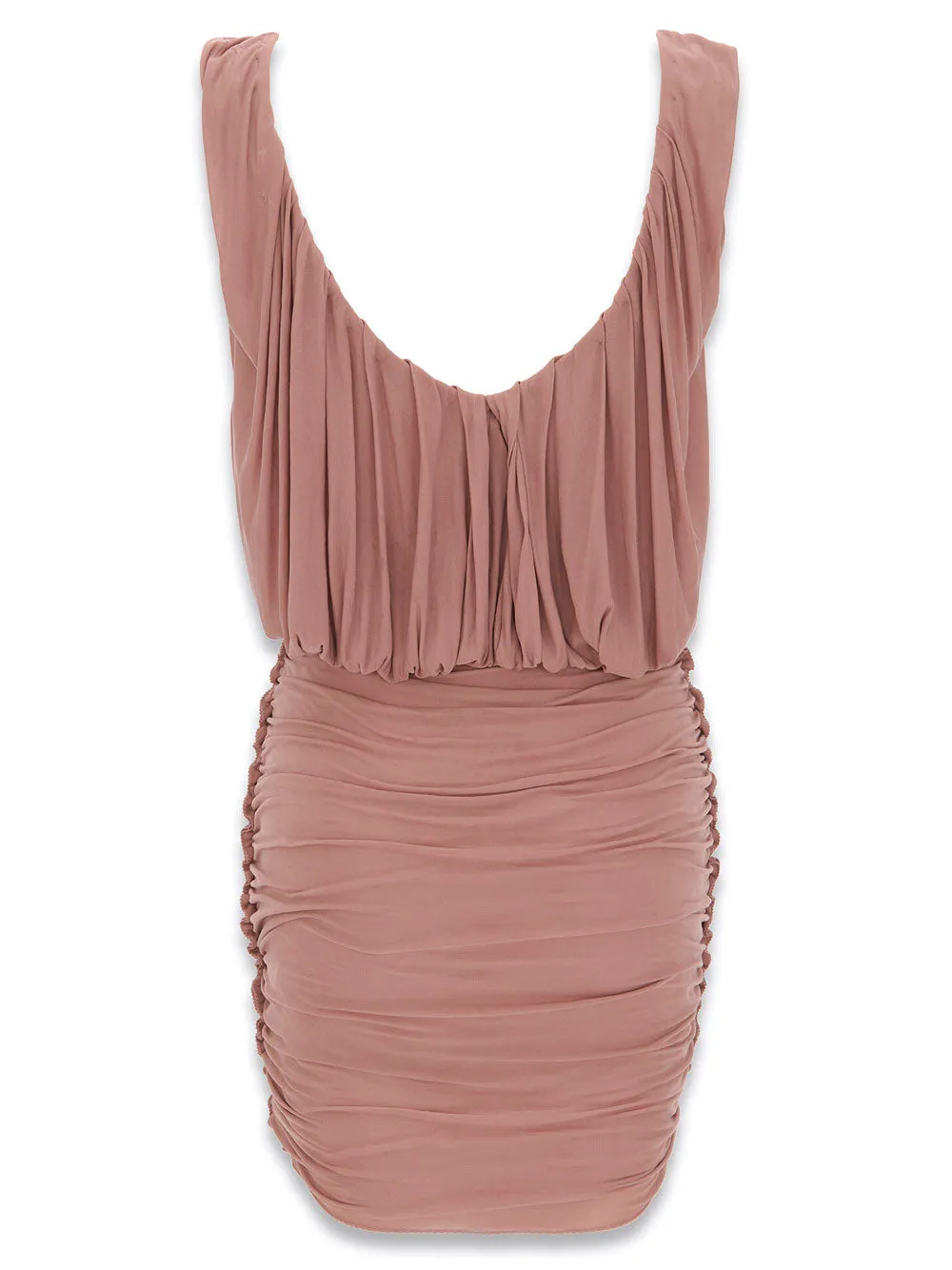 Draped dress