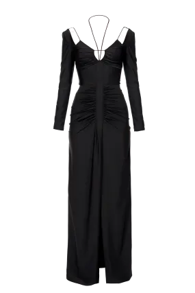 Dianna Maxi Black Dress