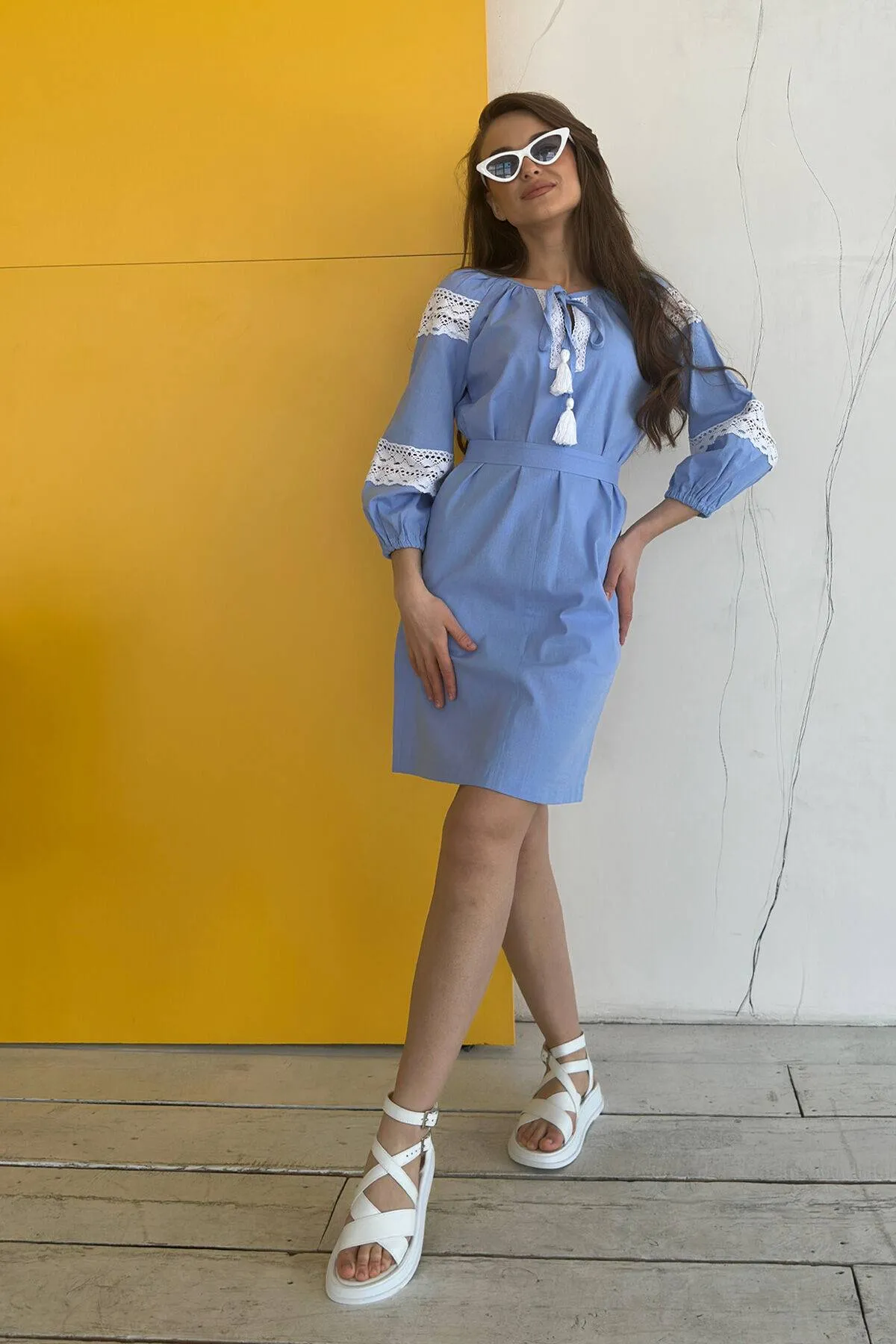 Sky Blue Dress