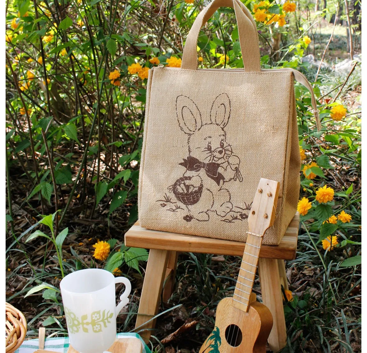 Eco-Friendly Jute Bag for Carrot Day