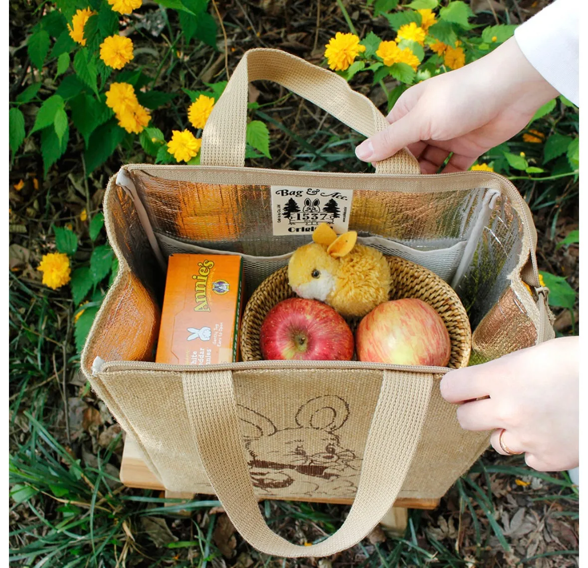 Eco-Friendly Jute Bag for Carrot Day